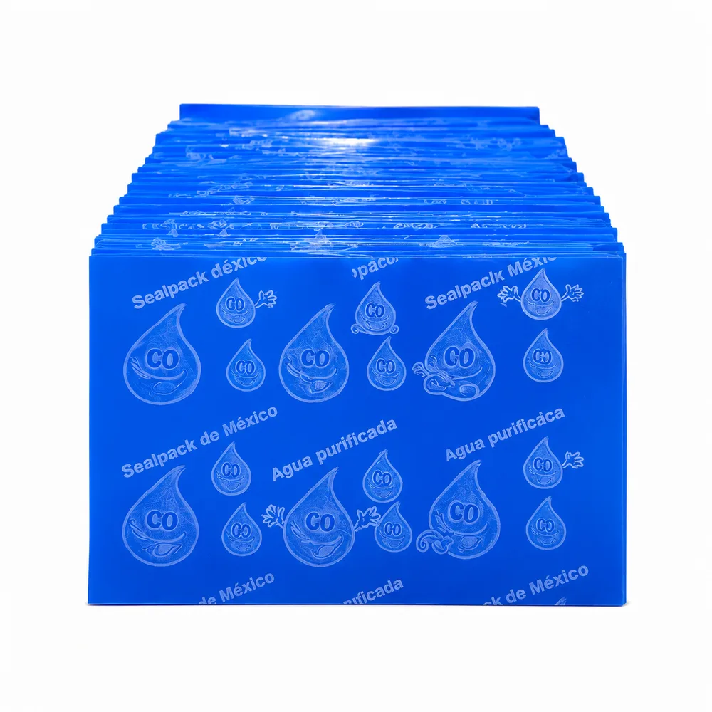 Sello de garantía termoencogible Azul Pitufo